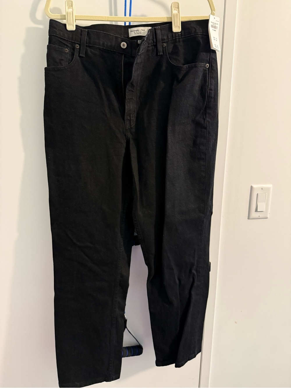 Abercrombie & Fitch Black Straight Jeans